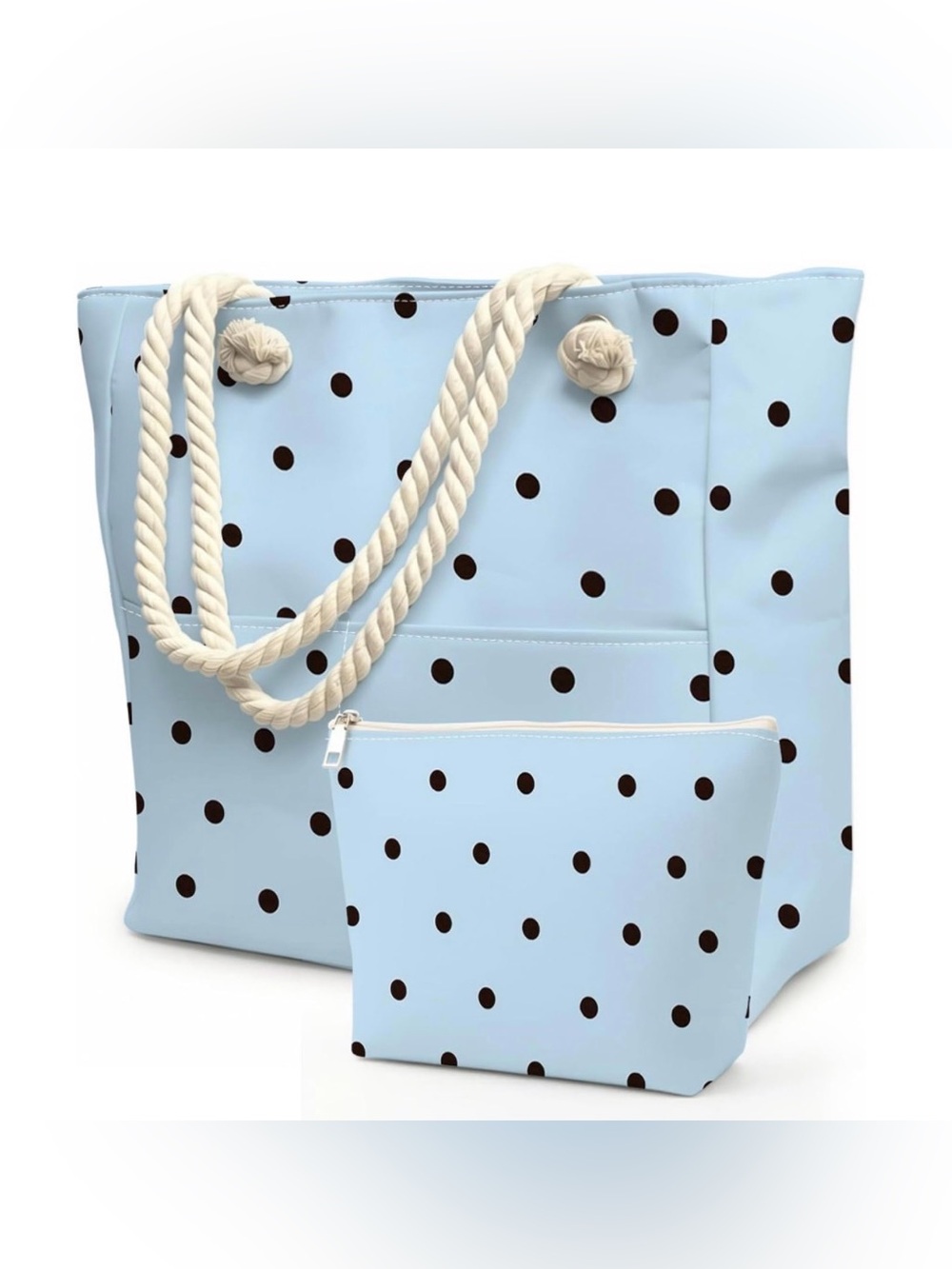 Polkadot beach, gym, pool or Grocery bag (quick dry)